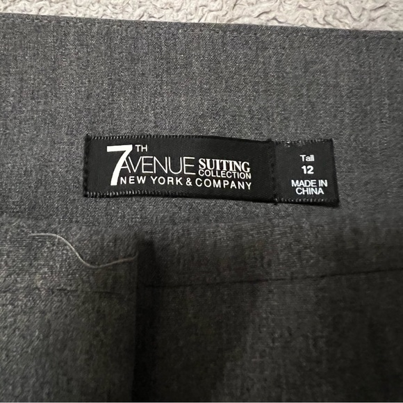 NY&Co 7th Ave Plaid Flare Leg Pants - Size 12- Tall-Gently Worn OFFERS WELCOME‼️ - Picture 8 of 8